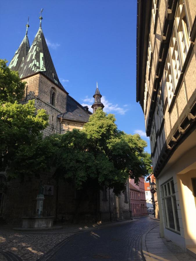 Ferienwohnung Kiefer Quedlinburg Exterior foto